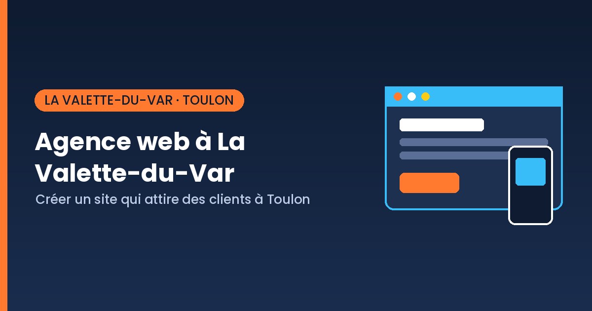 Agence web à La Valette-du-Var près de Toulon, création de site internet